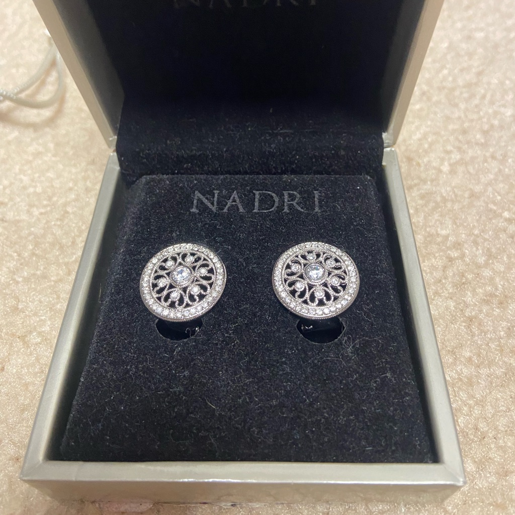 Brand New Nadri Clip Earrings 40$